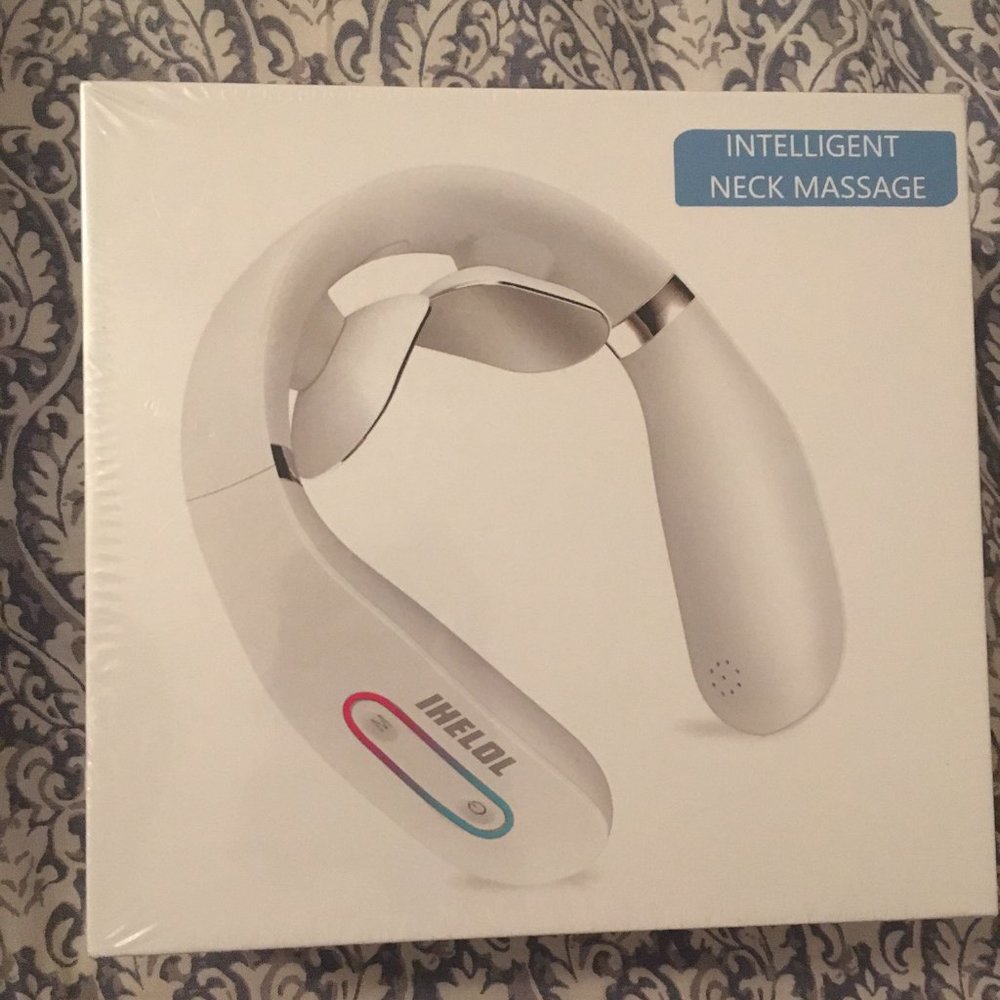 Ihelol Intelligent Neck Massager - 3 Modes 15 Levels Cordless for pain relief